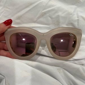 Quay Pink Sunglasses